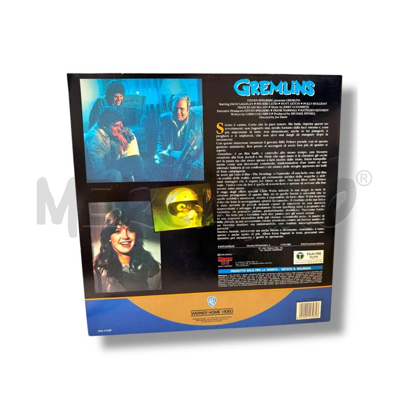 LASER DISC GREMLINS WARNER BROS 1991 | Mercatino dell'Usato Osasco 2