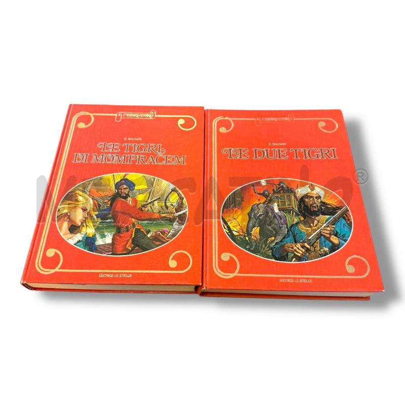 LE DUE TIGRI E  LE TIGRI DI MOMPRACEN EDIZIONE 1975 EDITRICE LE STELLE | Mercatino dell'Usato Osasco 1