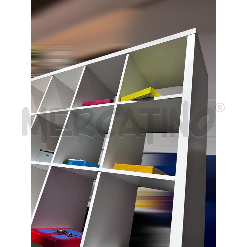 LIBRERIA IKEA KALLAX BIANCA  | Mercatino dell'Usato Osasco 4