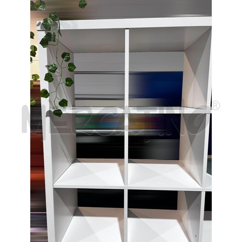LIBRERIA IKEA KALLAX BIANCA  | Mercatino dell'Usato Osasco 5