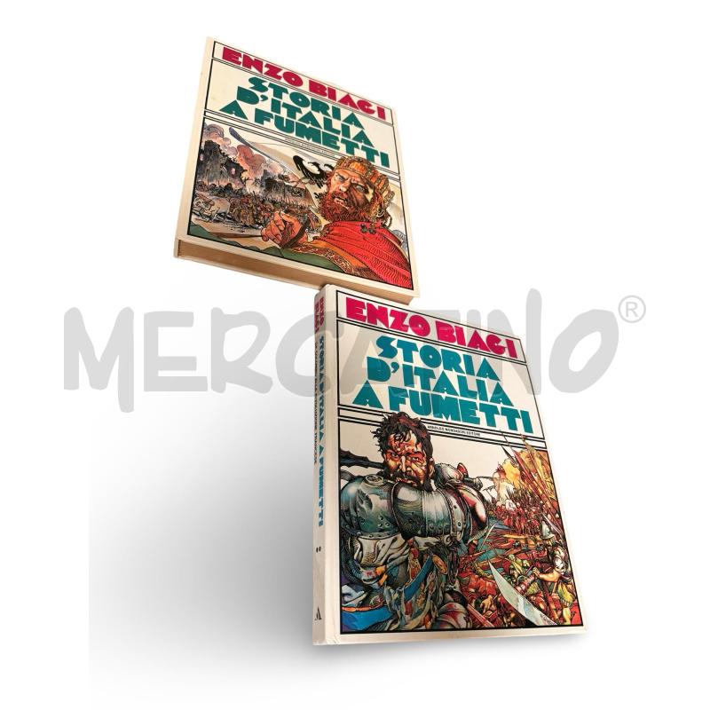 LIBRI ENZO BIAGI STORIA D'ITALIA A FUMETTI | Mercatino dell'Usato Osasco 1