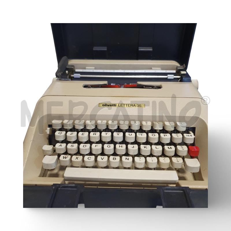 MACCHINA DA SCRIVERE OLIVETTI LETTERA 35 | Mercatino dell'Usato Osasco 2