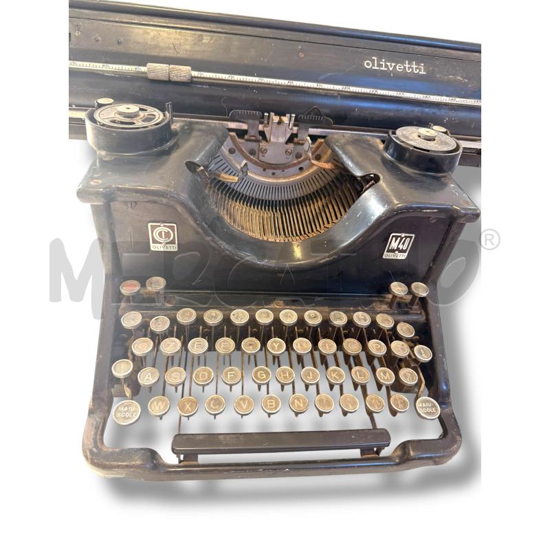 MACCHINA DA SCRIVERE OLIVETTI M40 VISTA E PIACIUTA | Mercatino dell'Usato Osasco 2