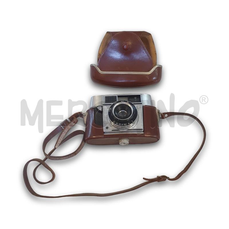 MACCHINA FOTOGRAFICA D'EPOCA AGFA OPTIMA I CON CUSTODIA | Mercatino dell'Usato Osasco 1