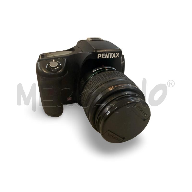 MACCHINA FOTOGRAFICA PENTAX K200 CON OBIETTIVO, CAVO E TRACOLLA | Mercatino dell'Usato Osasco 2