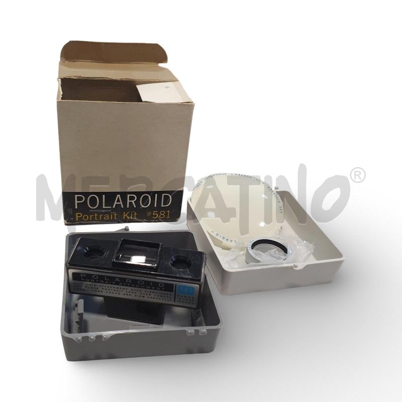 MACCHINA FOTOGRAFICA POLAROID PORTRAIT KIT 581 COMPLETO DI SCATOLA | Mercatino dell'Usato Osasco 1