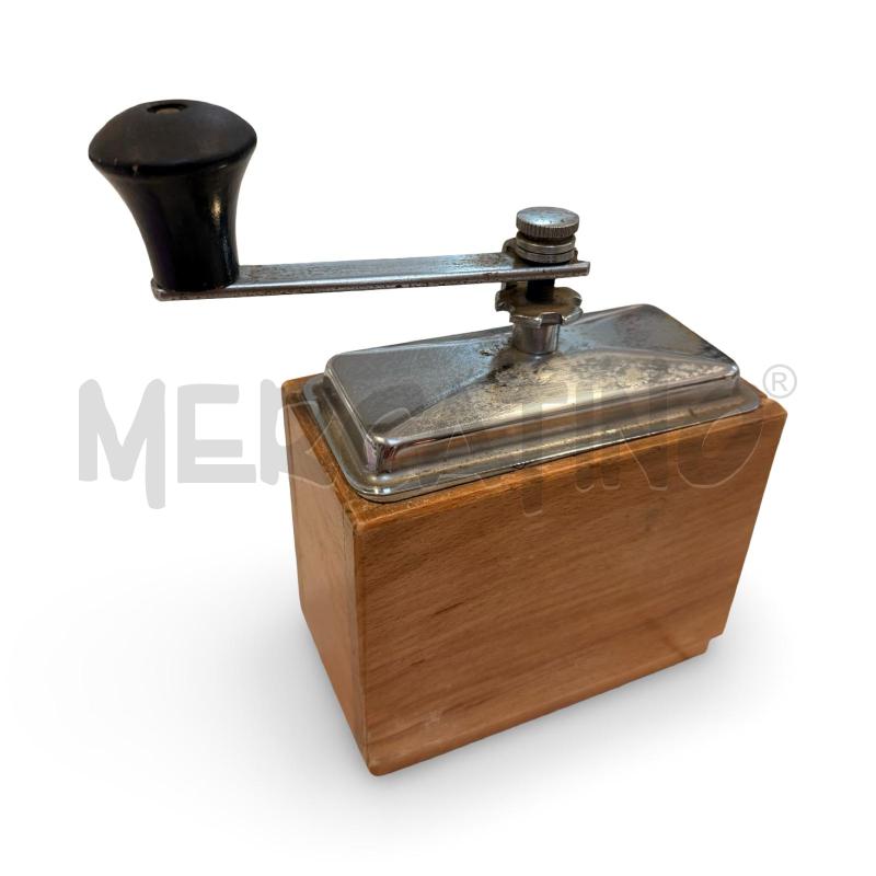 MACININO BG ACCIAIO LEGNO RETANGOLARE 12X10X6 CM | Mercatino dell'Usato Osasco 3