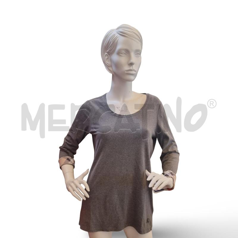 MAGLIA DONNA  BURBERRY GRIGIA  | Mercatino dell'Usato Osasco 1