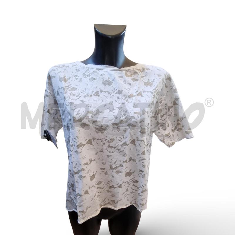 MAGLIA DONNA   BARONI  ABBOTTONATA DIETRO BIANCA E BEIGE | Mercatino dell'Usato Osasco 1