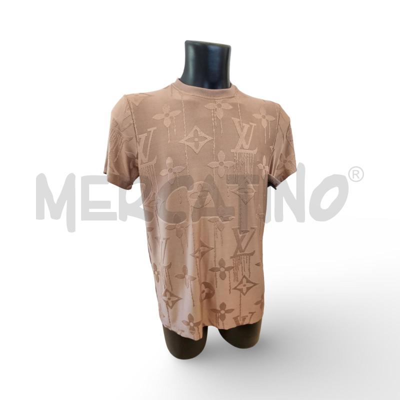 MAGLIETTA DONNA LOUIS VUITTON BEIGE CON LOGO | Mercatino dell'Usato Osasco 1