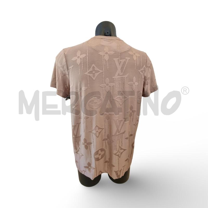 MAGLIETTA DONNA LOUIS VUITTON BEIGE CON LOGO | Mercatino dell'Usato Osasco 2