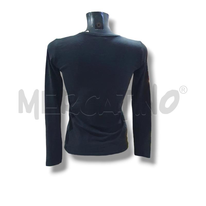 MAGLIETTA DONNA  GUESS NERA BRILLANTINI | Mercatino dell'Usato Osasco 2