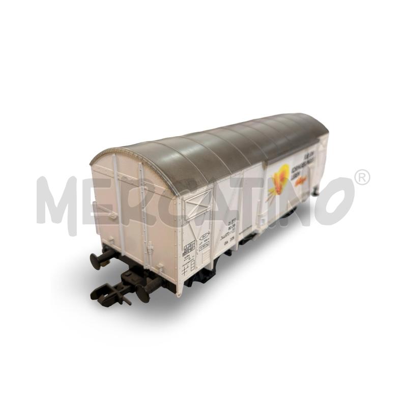 MARKLIN SCALA 1:32 CARRO MERCI A DUE ASSI TETTO A BOTTE KELLOGG'S NO SCATOLA | Mercatino dell'Usato Osasco 2