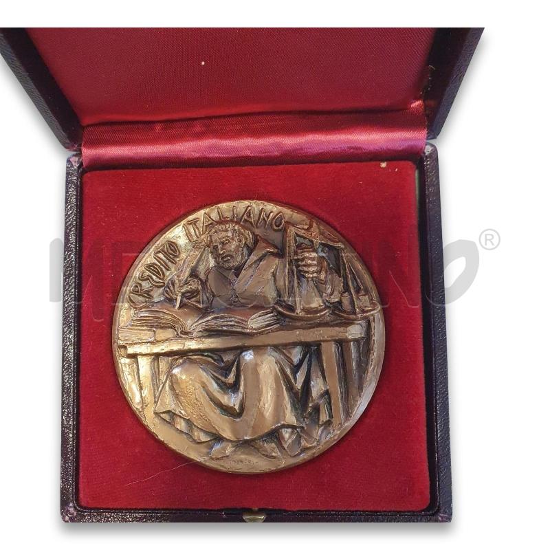 MEDAGLIA COMMEMORATIVA CREDITO ITALIANO CENTENARIO | Mercatino dell'Usato Osasco 3