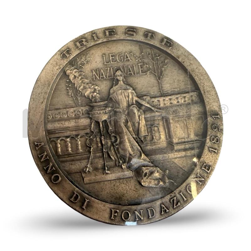 MEDAGLIA COMMEMORATIVA LEGA NAZIONALE TRIESTE | Mercatino dell'Usato Osasco 1