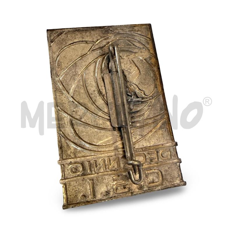 MEDAGLIA DECENNIO CSI 30X45 MM | Mercatino dell'Usato Osasco 2