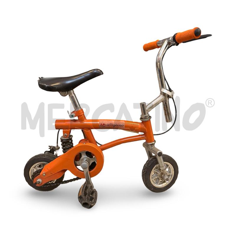 MINI BIKE PIEGHEVOLE ALLEGRITO ARANCIONE ANNI 70/80 PROBLEMI ALLA SELLA (SFOGLIATA)  | Mercatino dell'Usato Osasco 3