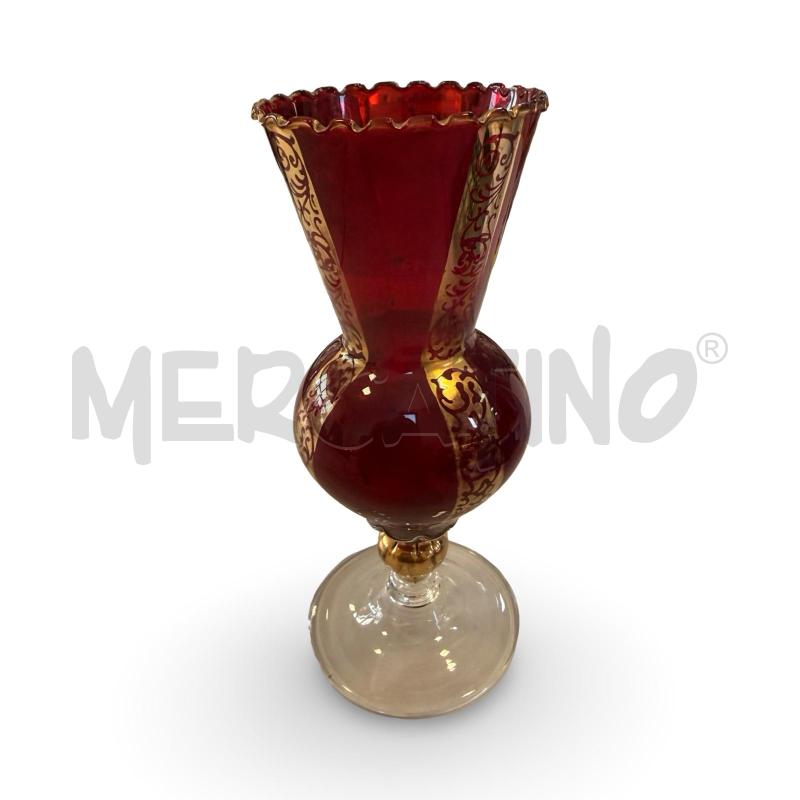 MINI VASO MURANO 20 CM ANTICO | Mercatino dell'Usato Osasco 1