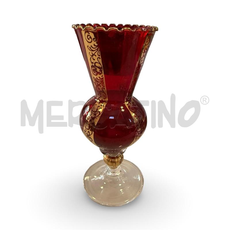 MINI VASO MURANO 20 CM ANTICO | Mercatino dell'Usato Osasco 2