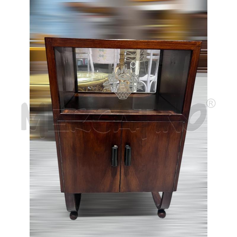MOBILETTO ART DECO 2 ANTE E LATERALI APRIBILI 81X40X50 | Mercatino dell'Usato Osasco 3