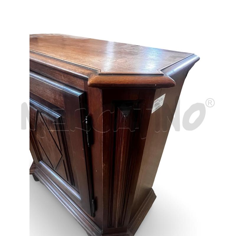 MOBILETTO LEGNO UN ANTA CON INTAGLIO ROMBO | Mercatino dell'Usato Osasco 4