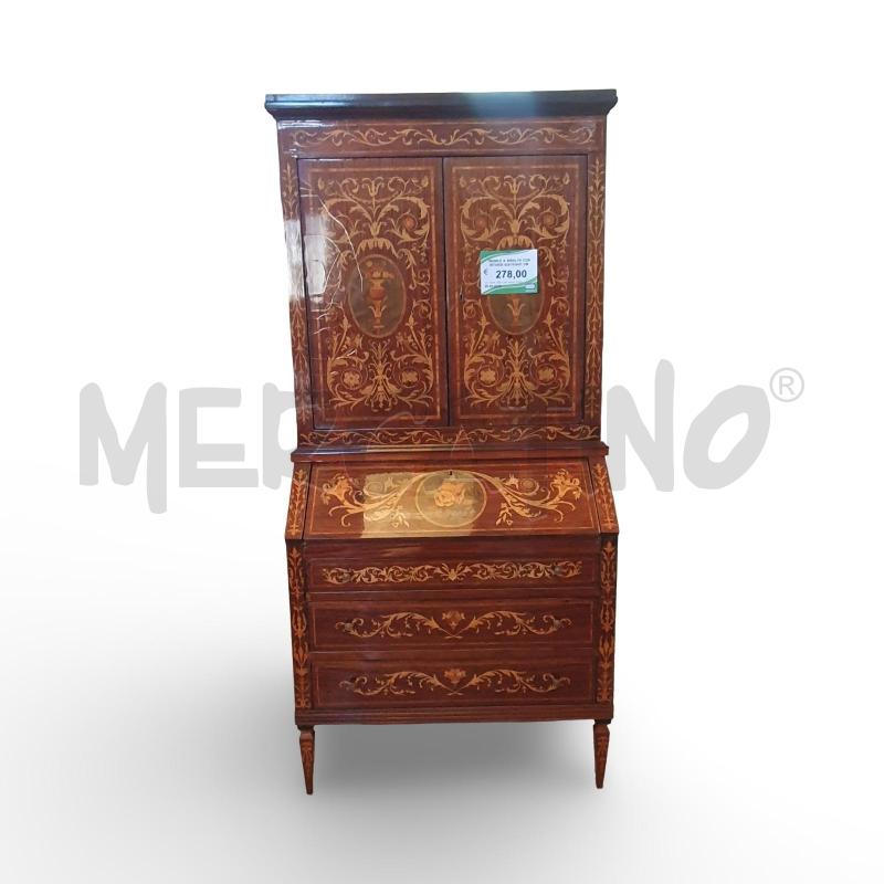 MOBILE A RIBALTA CON INTARSI 92X193X47 CM | Mercatino dell'Usato Osasco 1