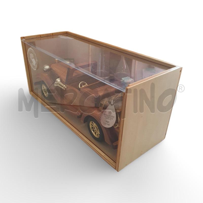 MODELLINO AUTO LEGNO GRAPPA MAZZETTI IN TECA  | Mercatino dell'Usato Osasco 4