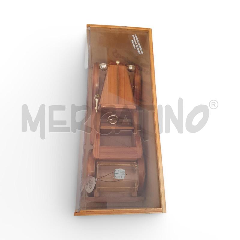 MODELLINO AUTO LEGNO GRAPPA MAZZETTI IN TECA  | Mercatino dell'Usato Osasco 5