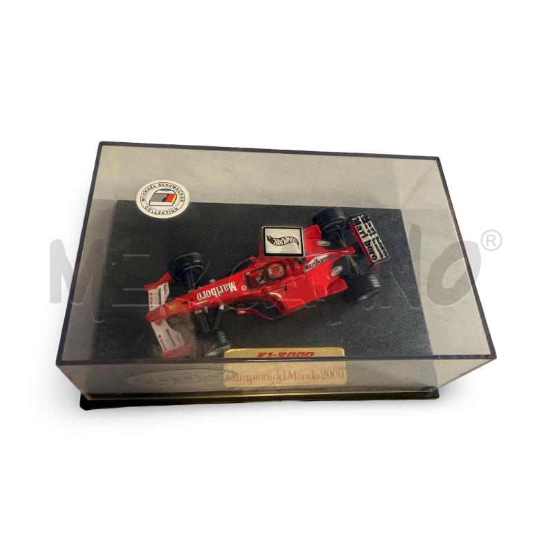 MODELLINO HOT WHEELS FERRARI F1-2000 SCHUMACHER 1/43 | Mercatino dell'Usato Osasco 2