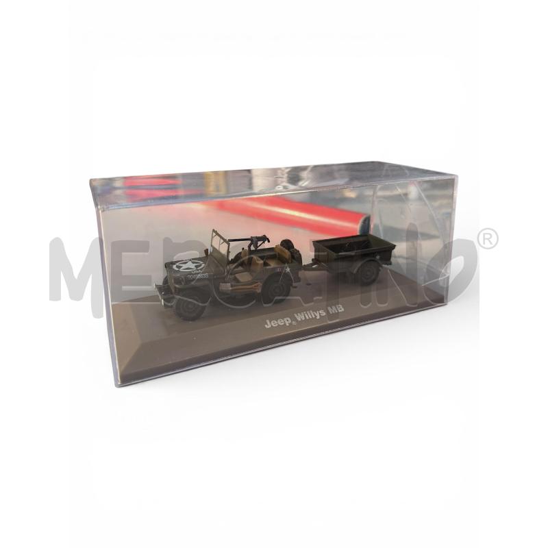 MODELLINO JEEP WILLY MB SCALA 1:43  | Mercatino dell'Usato Osasco 1