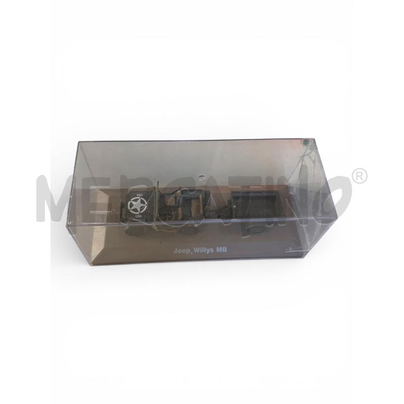 MODELLINO JEEP WILLY MB SCALA 1:43  | Mercatino dell'Usato Osasco 2