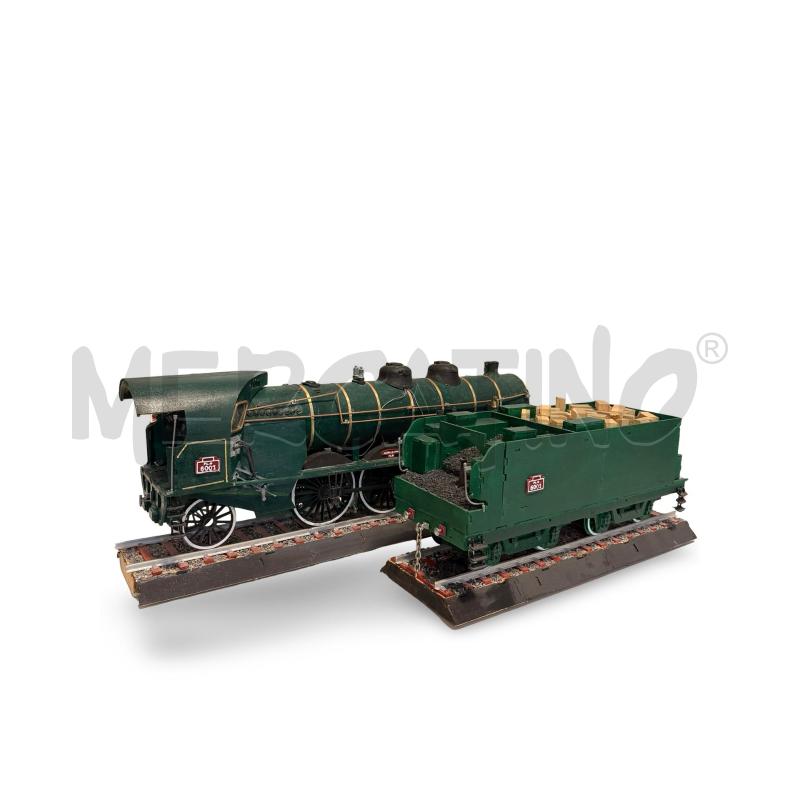 MODELLINO TRENO 6001 PACIFIC P.L.M CON TENDER SU ROTAIA | Mercatino dell'Usato Osasco 2