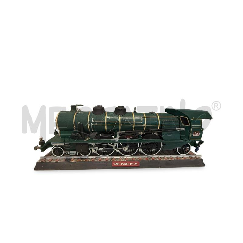 MODELLINO TRENO 6001 PACIFIC P.L.M CON TENDER SU ROTAIA | Mercatino dell'Usato Osasco 3