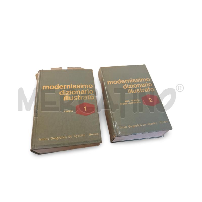 MODERNISSIMO DIZIONARIO ILLUSTRATO 2 VOLUMI | Mercatino dell'Usato Osasco 1