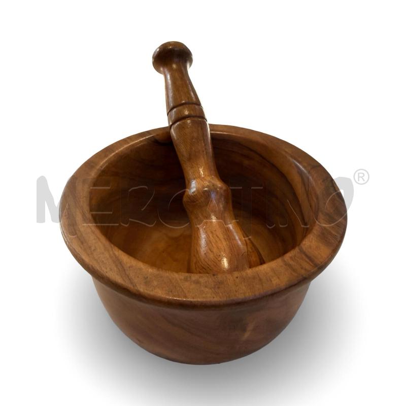 MORTAIO IN LEGNO DI ULIVO | Mercatino dell'Usato Osasco 1