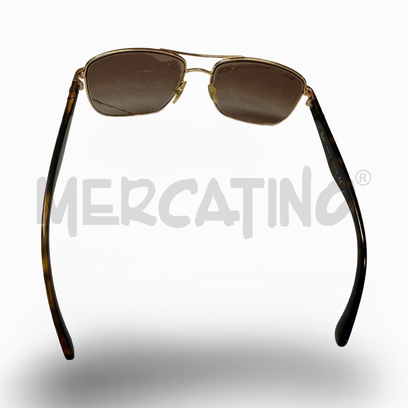 OCCHIALI RAYBAN RB3533 LENTE POCHINO DANNEGGIATA | Mercatino dell'Usato Osasco 4