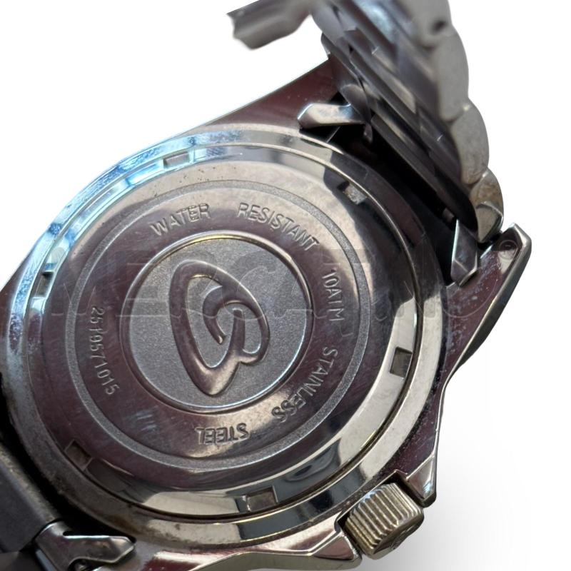 OROLOGIO DA POLSO BREIL WATER RESISTANT ACCIAIO QUADRANTE NERO | Mercatino dell'Usato Osasco 2
