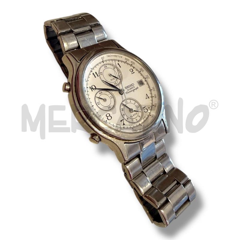 OROLOGIO DA POLSO SEIKO CHRONOGRAOPH ACCIAIO | Mercatino dell'Usato Osasco 1
