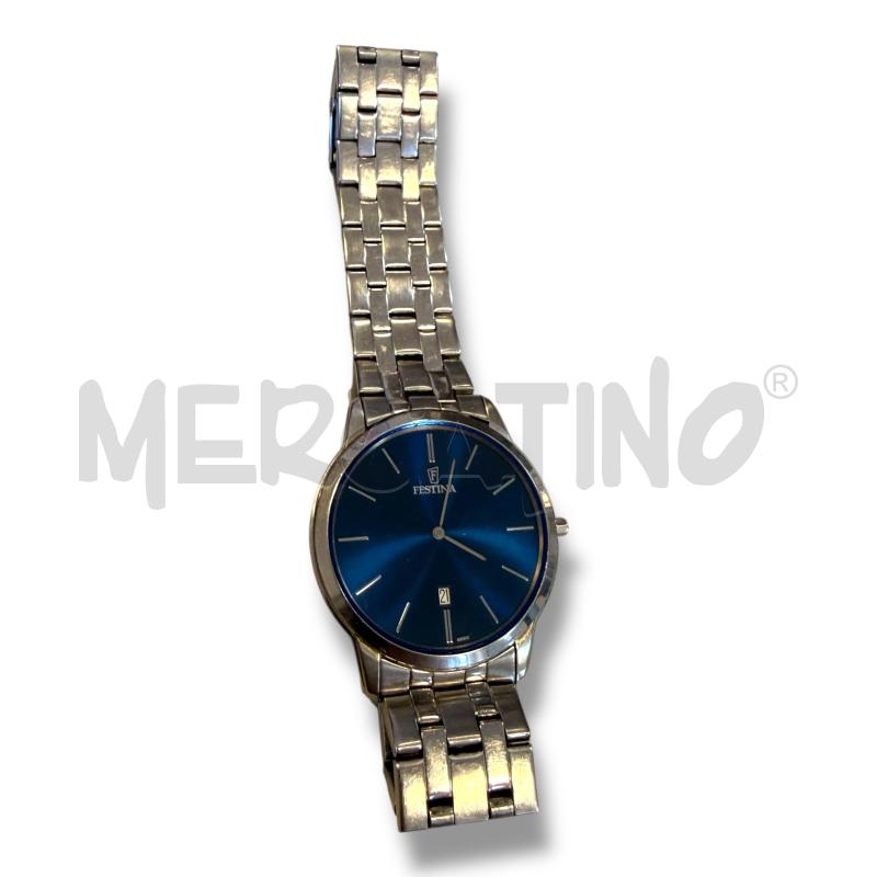 OROLOGIO DA UOMO FESTINA 6868 ACCIAO CASSA MM 40 BATTERIA NUOVA | Mercatino dell'Usato Osasco 1