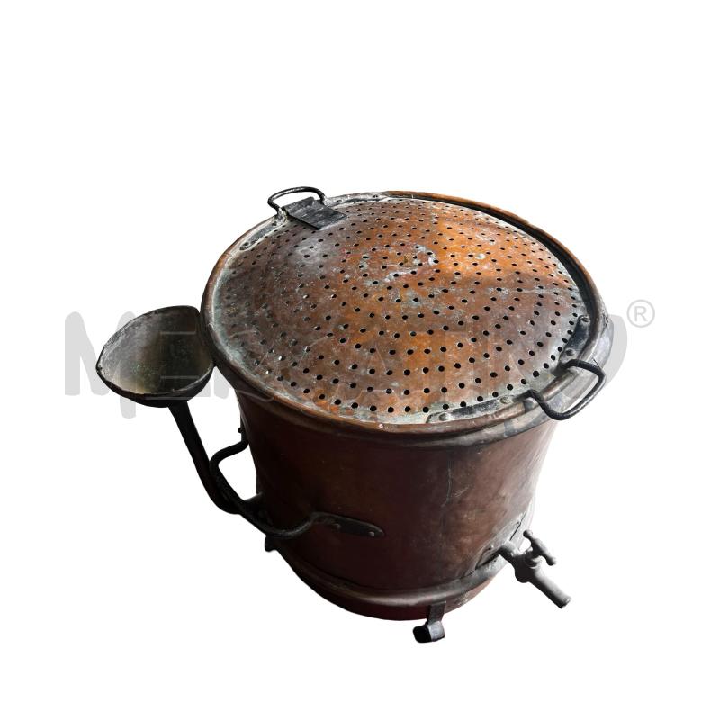 PAIOLO IN RALEM PER CASTAGNE DIAMETRO 60 ALTEZZA 70 | Mercatino dell'Usato Osasco 5