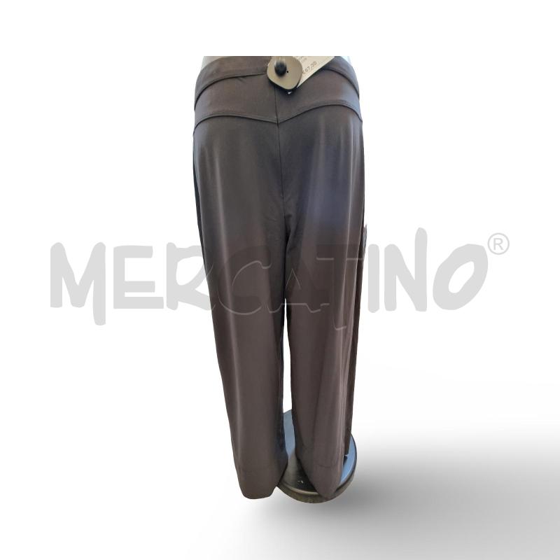 PANTALONE DONNA GRIGIO A PALAZZO CON TASCONI SARAH PACINI | Mercatino dell'Usato Osasco 2