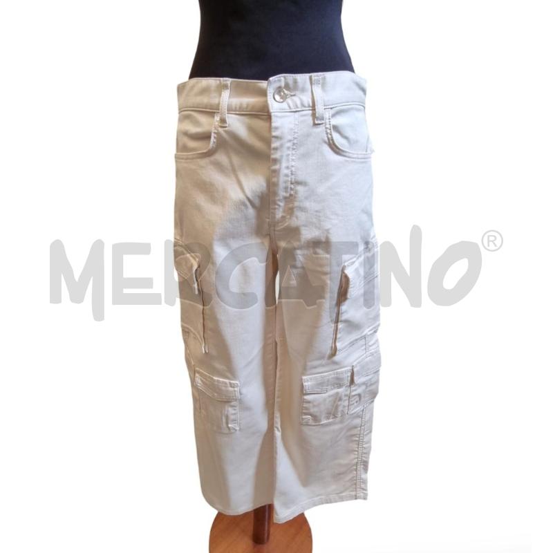 PANTALONE DONNA LIU JO CARGO BEIGE TASCONI | Mercatino dell'Usato Osasco 1