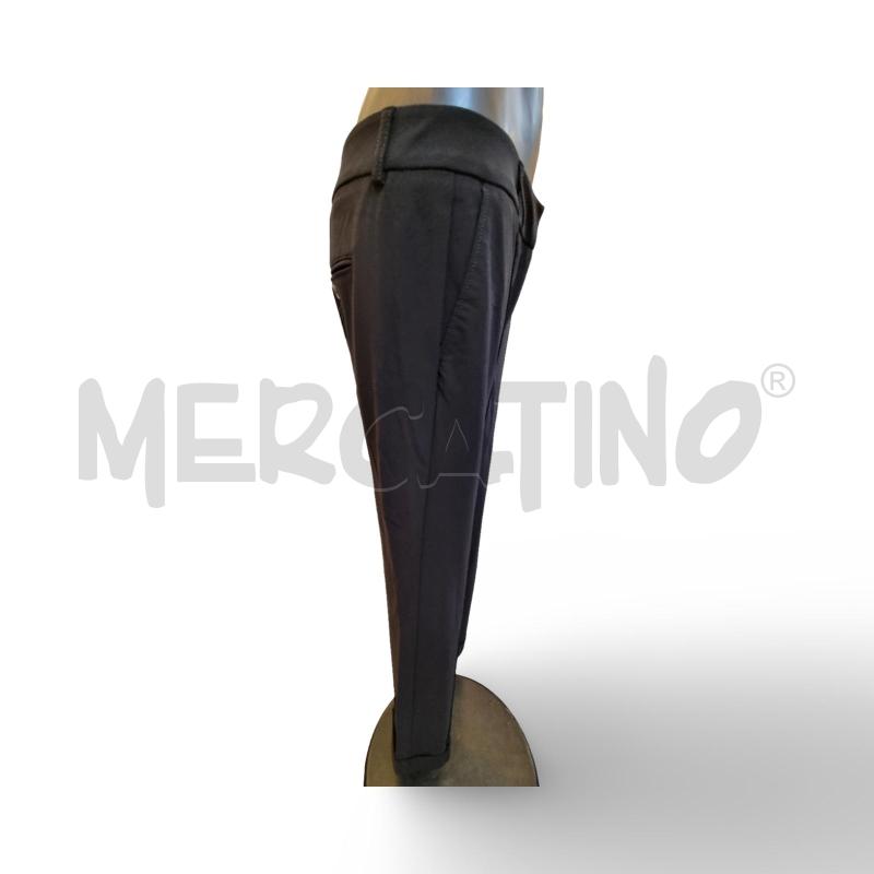 PANTALONE DONNA NERO MARITHE FRANCOIS CON RISVOLTO  | Mercatino dell'Usato Osasco 3