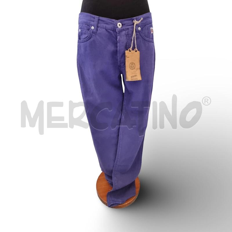 PANTALONE DONNA ROY ROGERS VIOLA | Mercatino dell'Usato Osasco 1