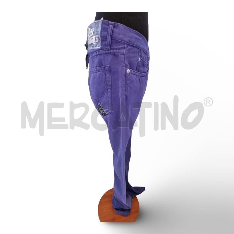 PANTALONE DONNA ROY ROGERS VIOLA | Mercatino dell'Usato Osasco 3