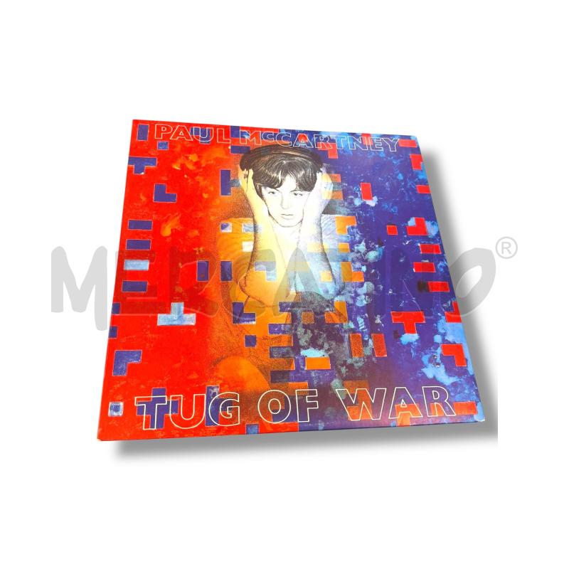 PAUL MCCARTNEY TUG OF WAR SUPPORTO NM COPERTINA NM- | Mercatino dell'Usato Osasco 1