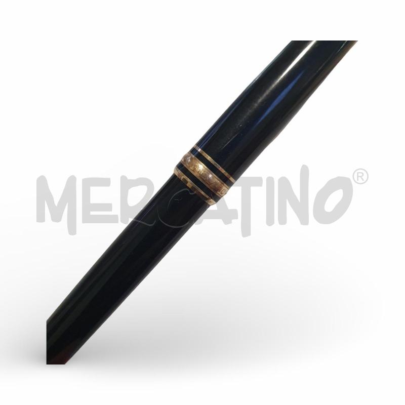 PENNA A SFERA MONTBLANC MEISTERSTUCK RESINA NERA CON INSERTI ORO NO ASTUCCIO | Mercatino dell'Usato Osasco 3
