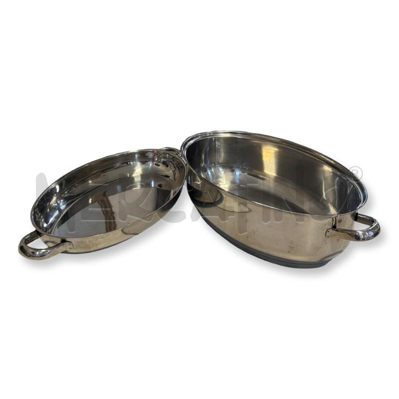 PENTOLA ACCIAIO TESCOMA 40X28  | Mercatino dell'Usato Osasco 3