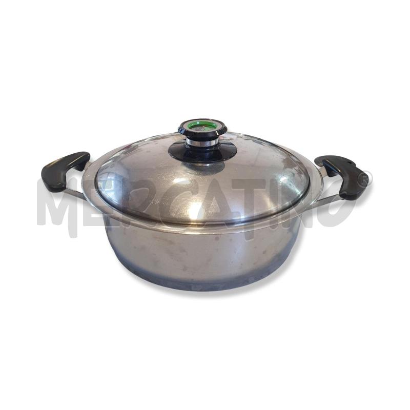 PENTOLA AMC CON COPERCHIO 28CM DIAM. | Mercatino dell'Usato Osasco 1