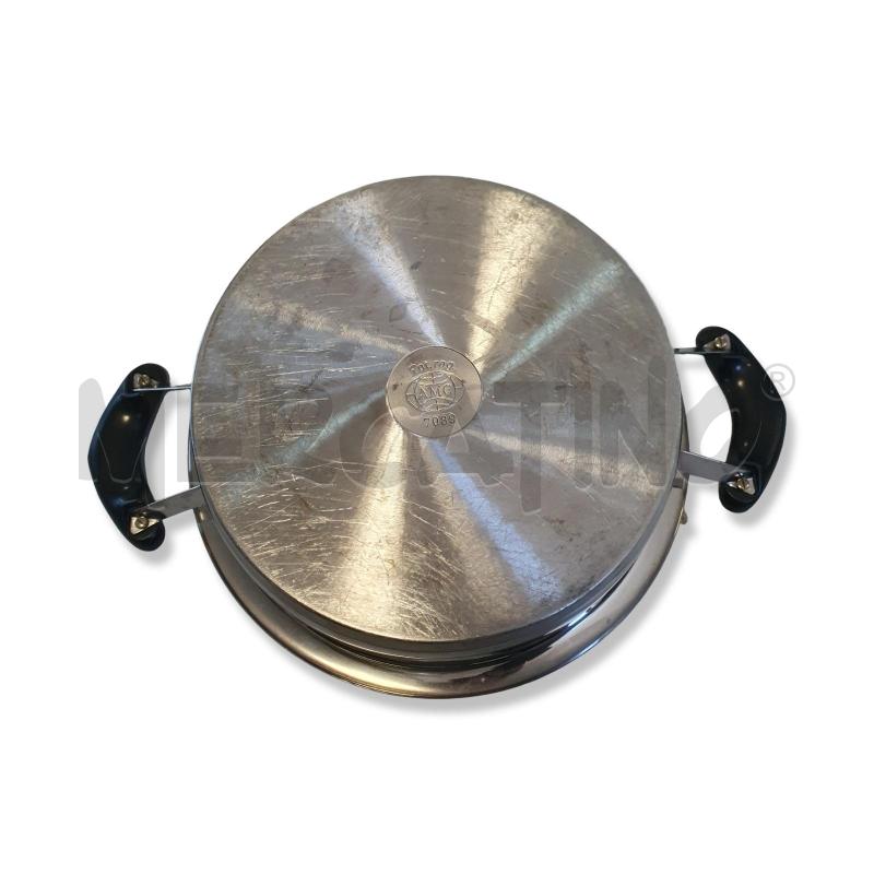 PENTOLA AMC CON COPERCHIO 28CM DIAM. | Mercatino dell'Usato Osasco 4